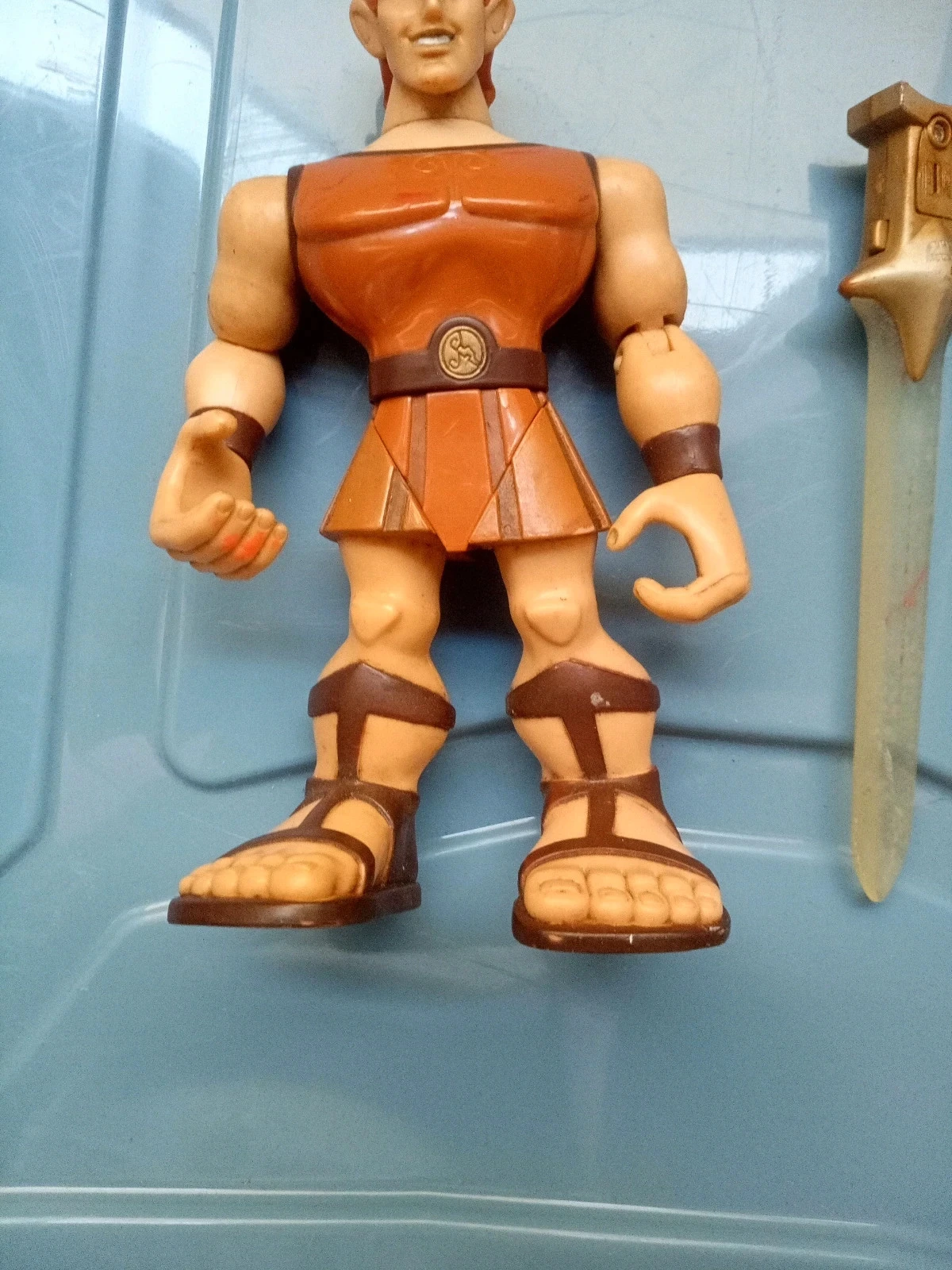 Vintage Disney Hercules 1997 figurine with sword – photo 4